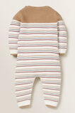 Stripe Knitted Jumpsuit    hi-res