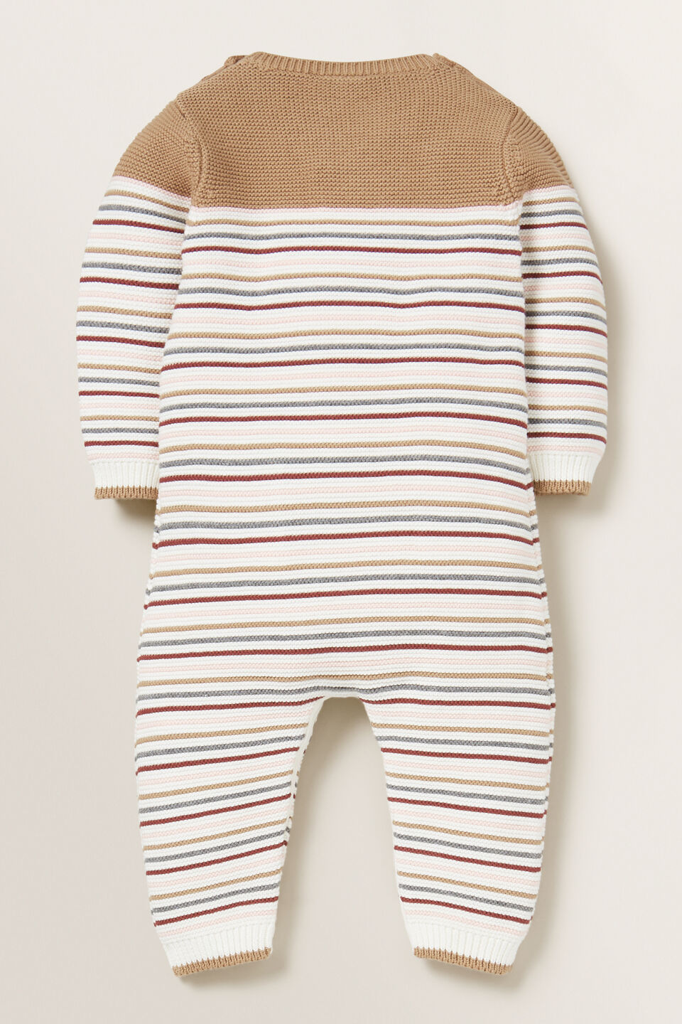 Stripe Knitted Jumpsuit  