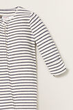 Brushed Stripe Zipsuit    hi-res