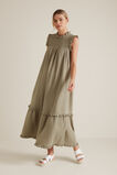 Shirred Crinkle Dress    hi-res
