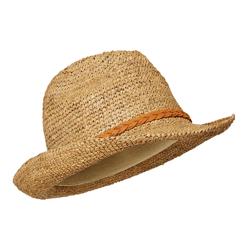 Raffia Fedora  