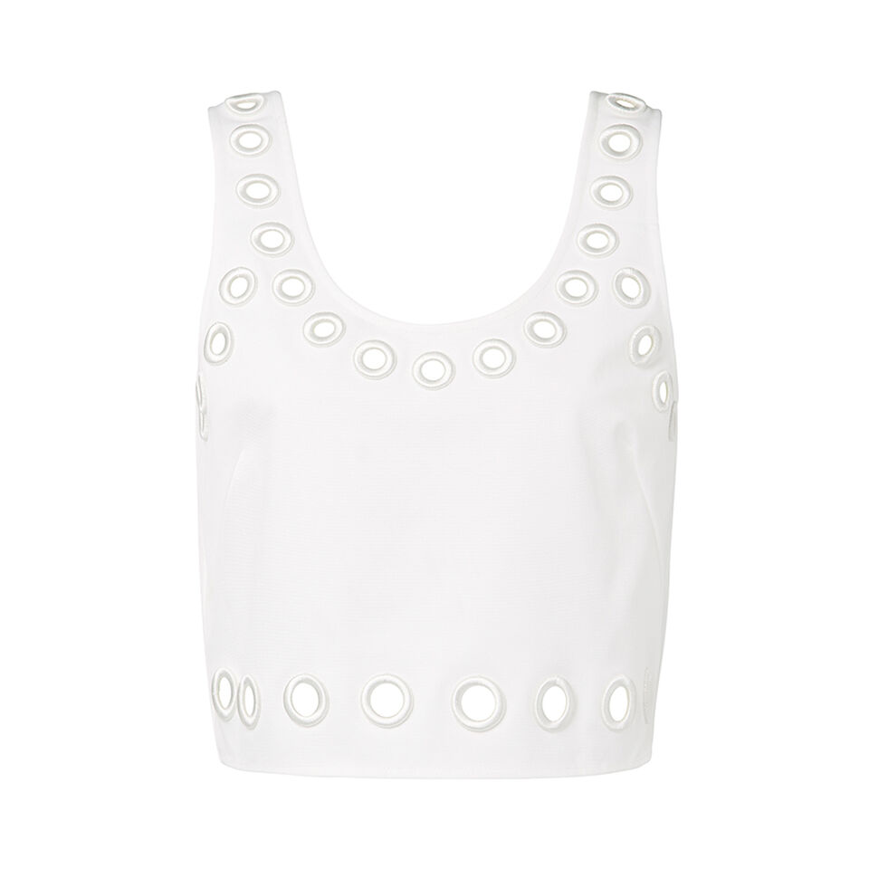 Collection Eyelet Crop Top  