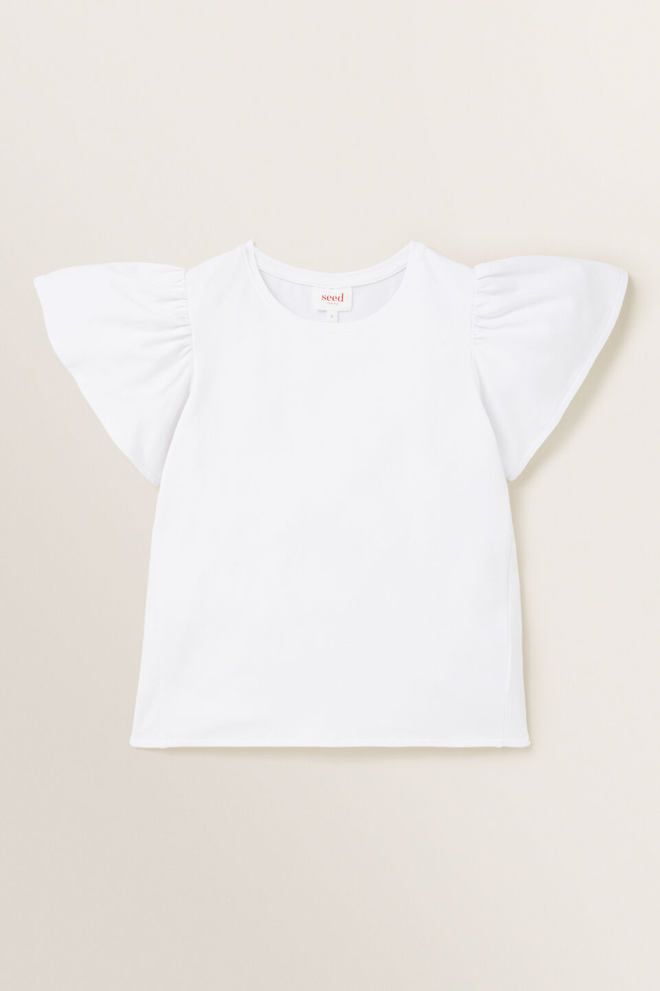 Frill Sleeve Tee  1