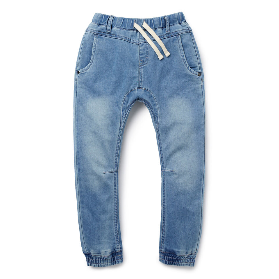 Denim Terry Pant  