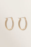 Mini Folded Earrings  Gold  hi-res