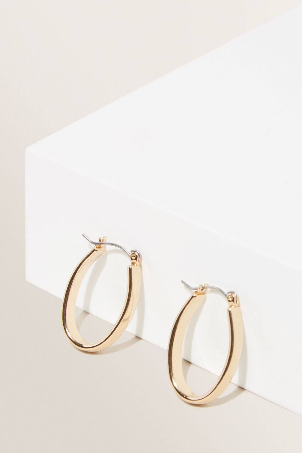 Mini Folded Earrings  Gold