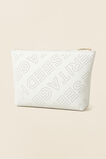 Perforated Logo Pouch  French Vanilla  hi-res