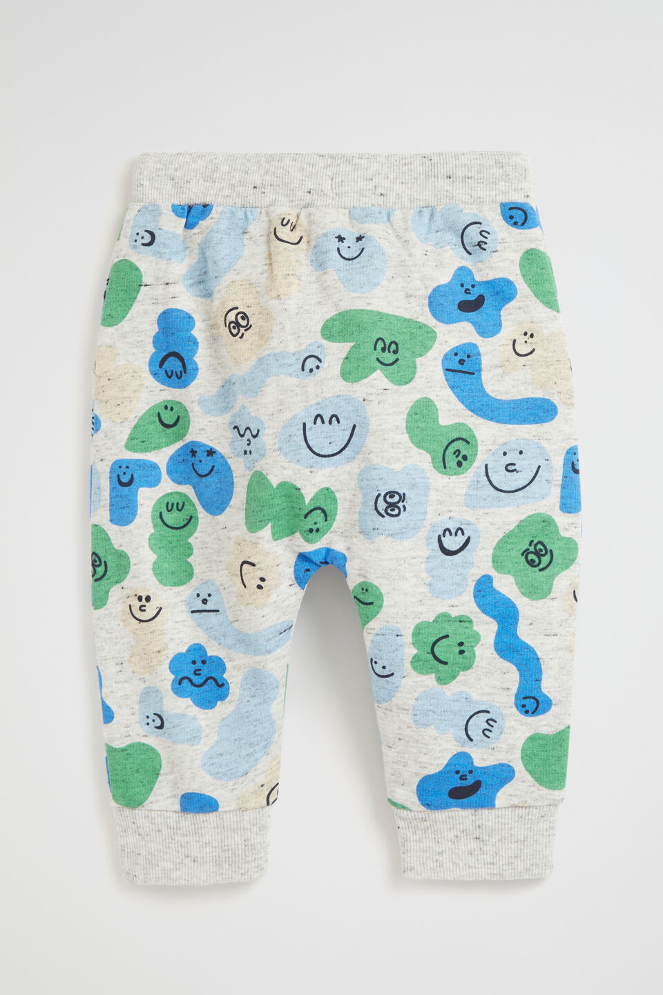Funny Faces Trackpant  Cloudy Marle