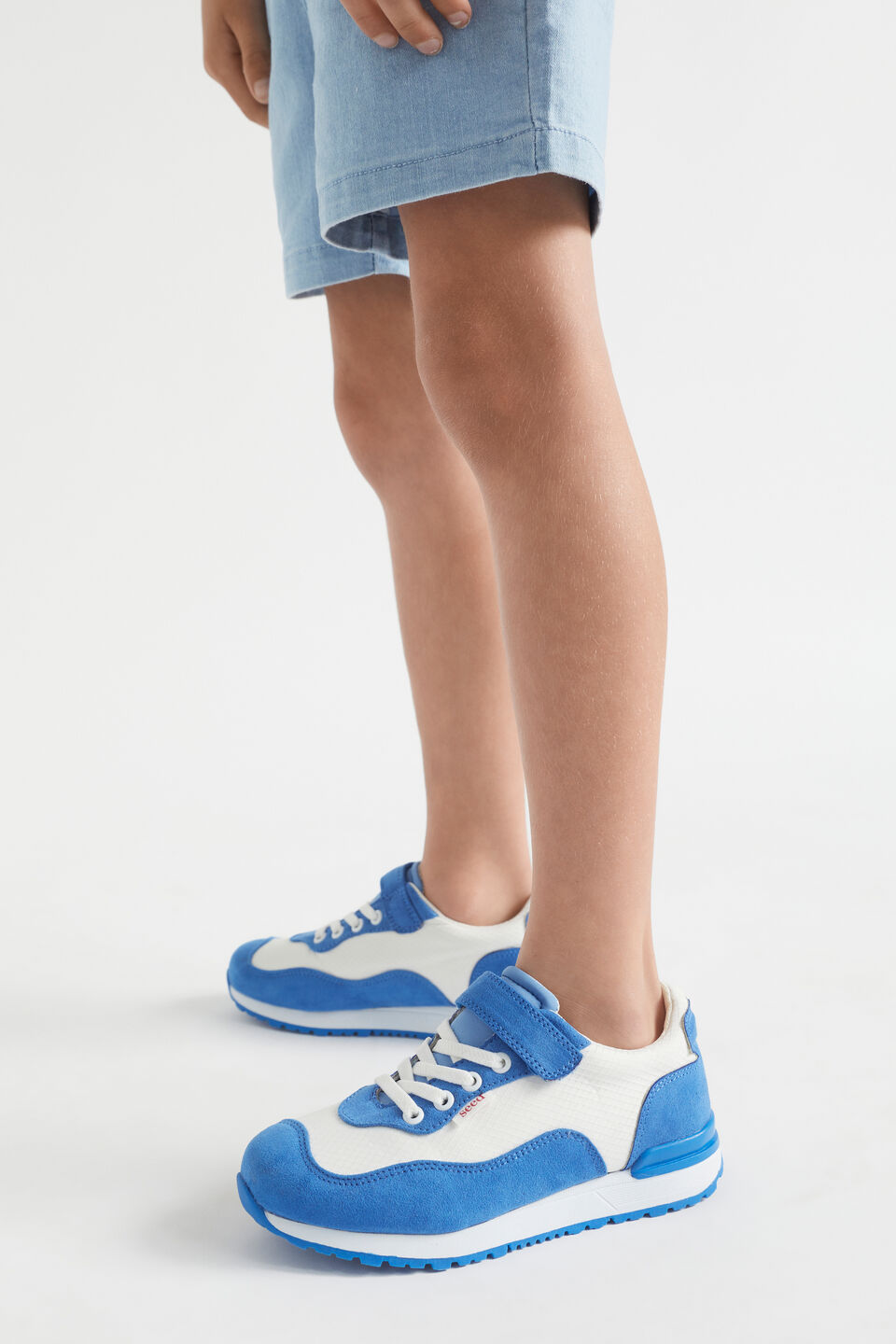 Colour Block Trainer  Bluebell