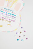 Bunny Rainbow Stick on Earrings  Multi  hi-res