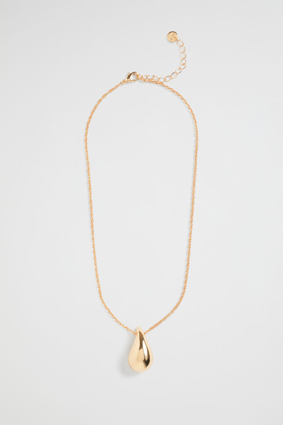 Drop Necklace  Gold  hi-res