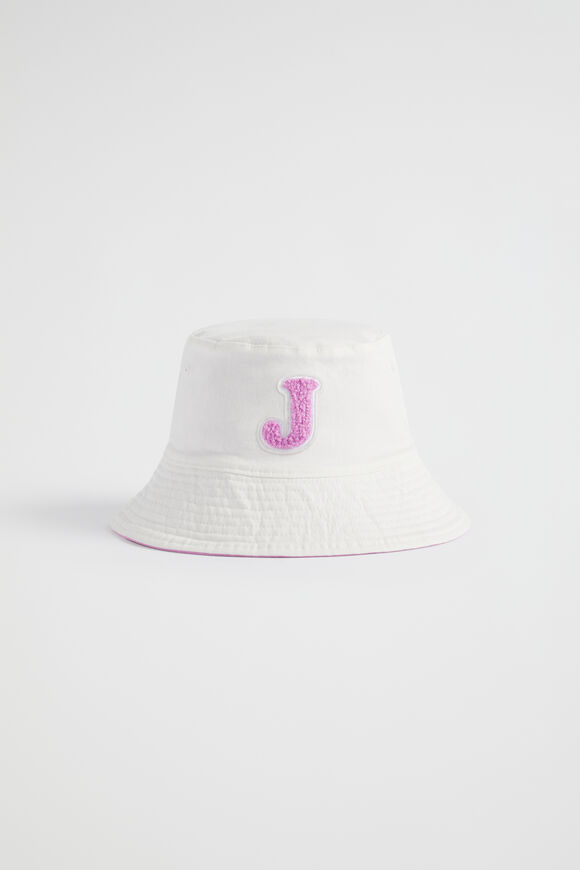 Reversible Initial Bucket Hat  J  hi-res