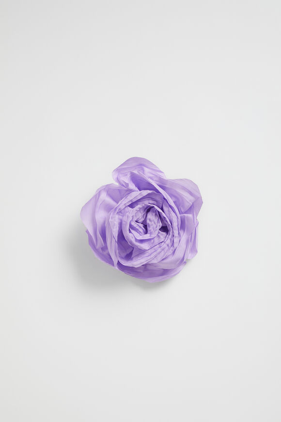 Flower Corsage Brooch  Lavender  hi-res