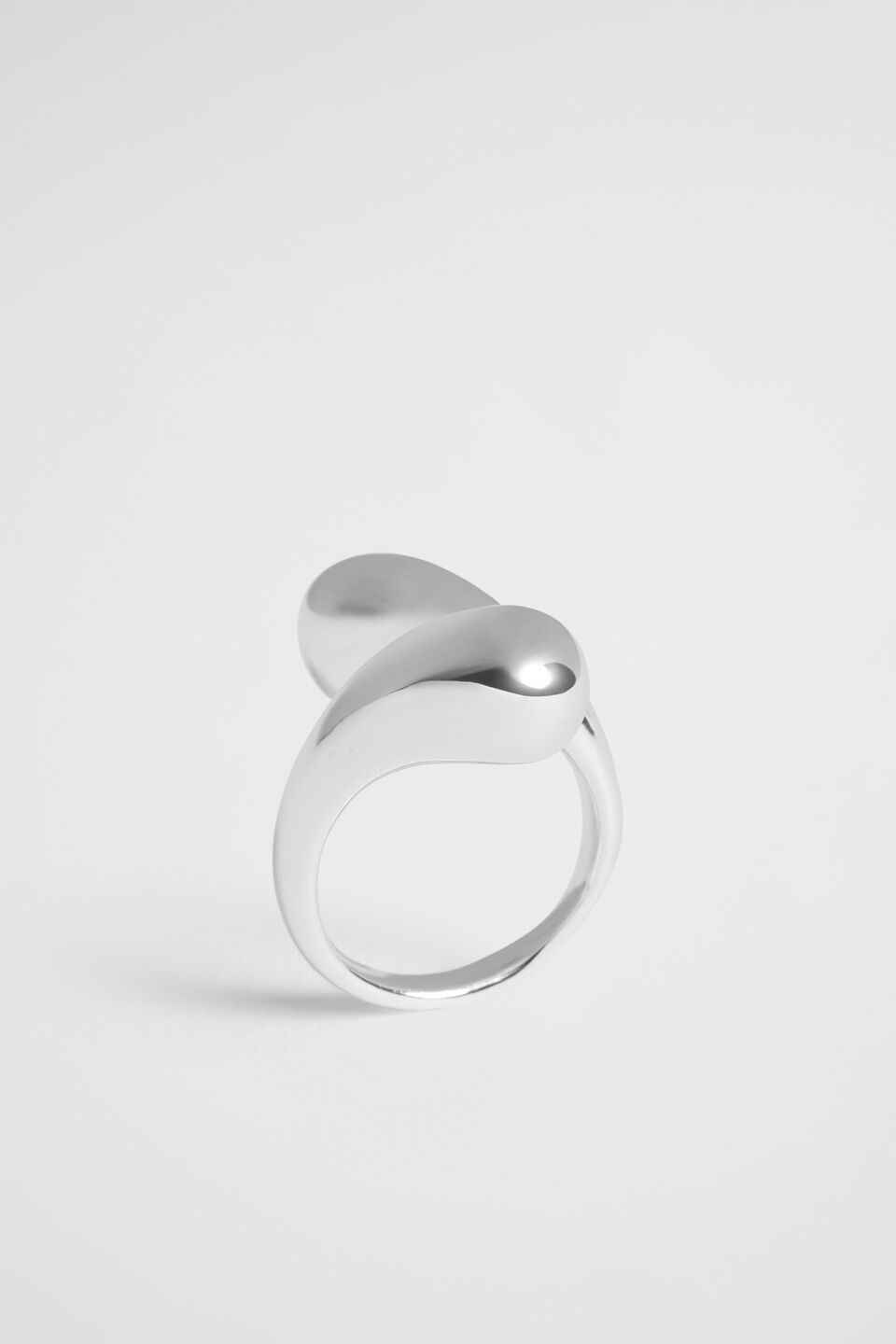 Sculptural Ring  Silver