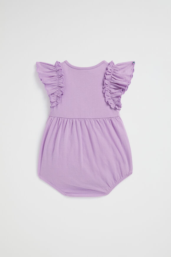 Splice Scollop Romper  Lilac  hi-res