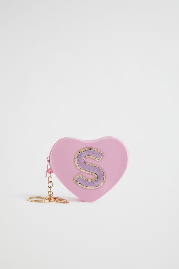 Silicone Initial Keyring  S  hi-res
