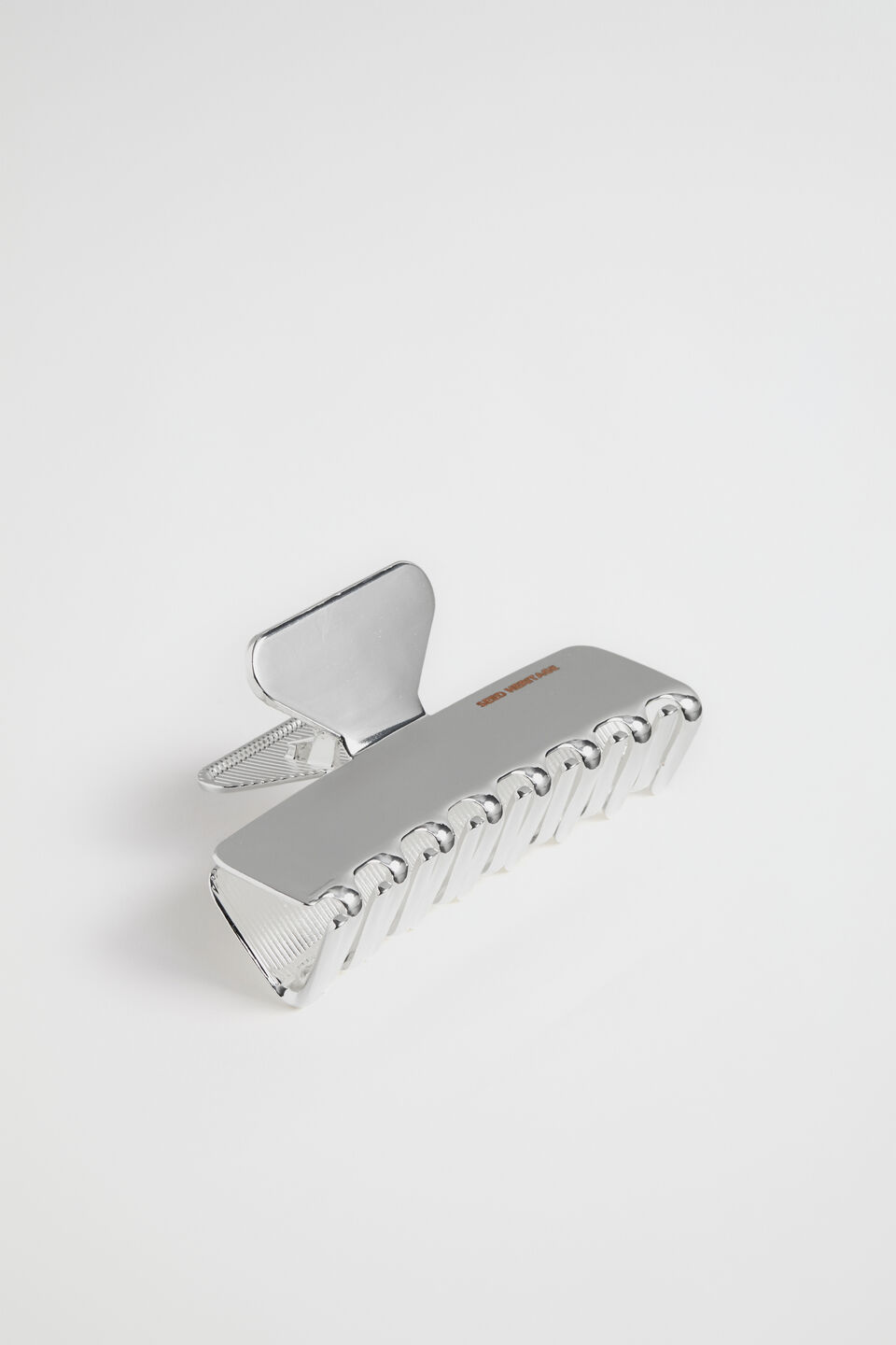 Metal Claw Clip  Silver