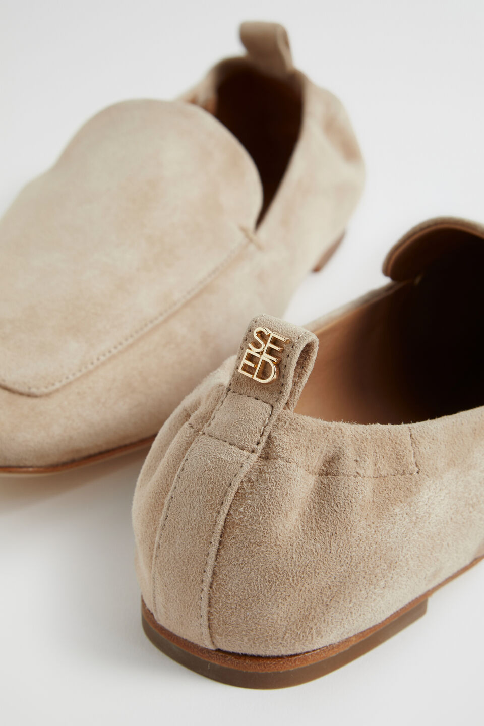 Claire Loafer  Champagne Beige Suede