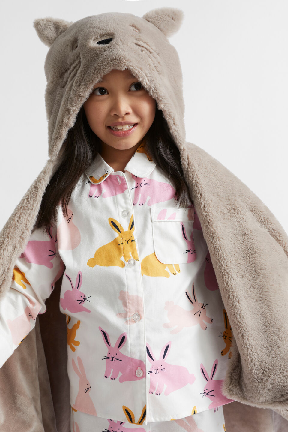 Hooded Blanket  Bunny