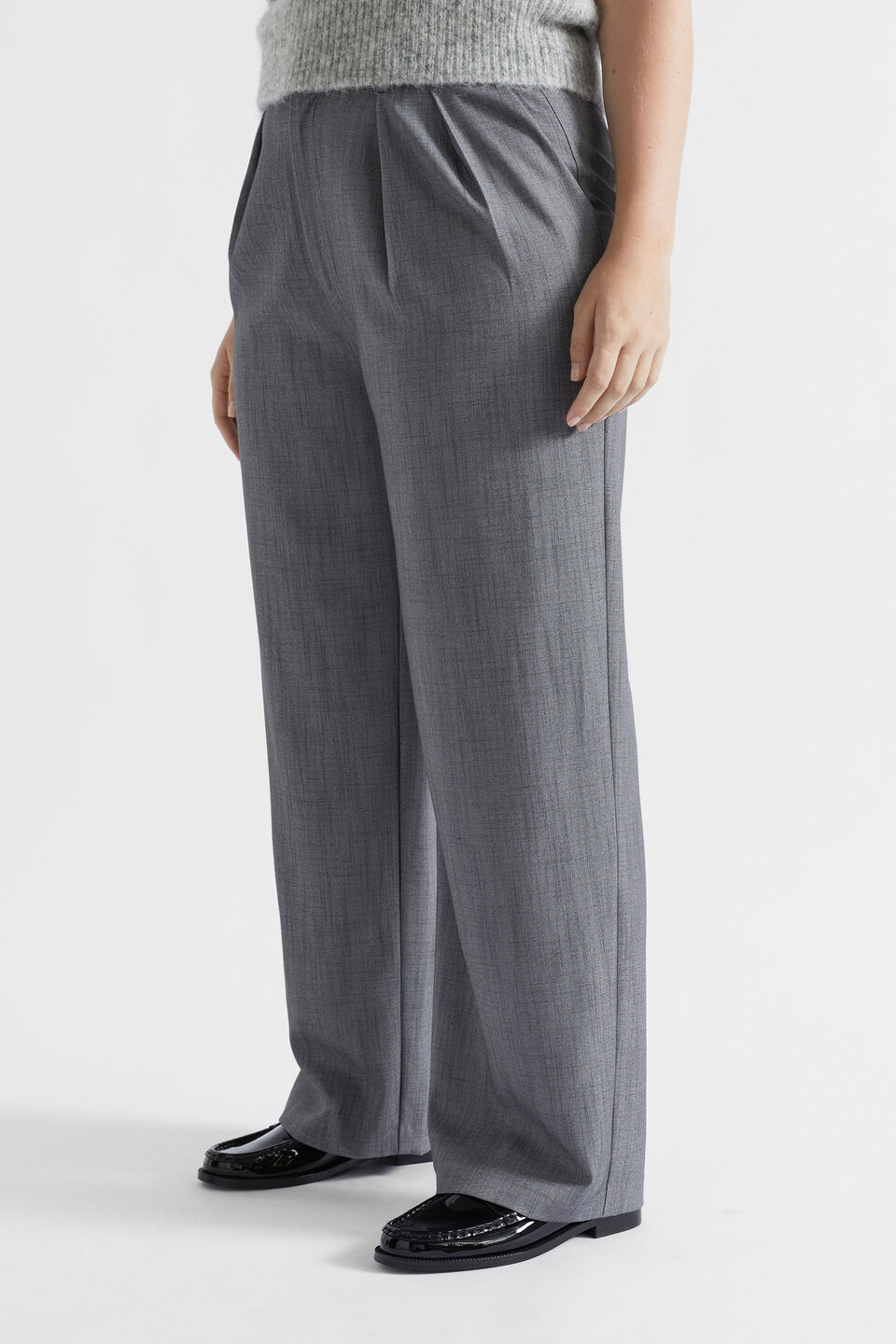 Pleat Front Tailored Trouser  Wolf Marle