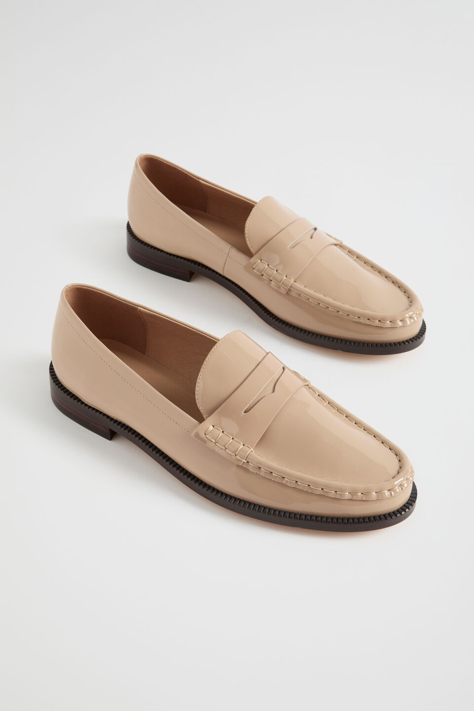Kendall Loafer  Nude Patent