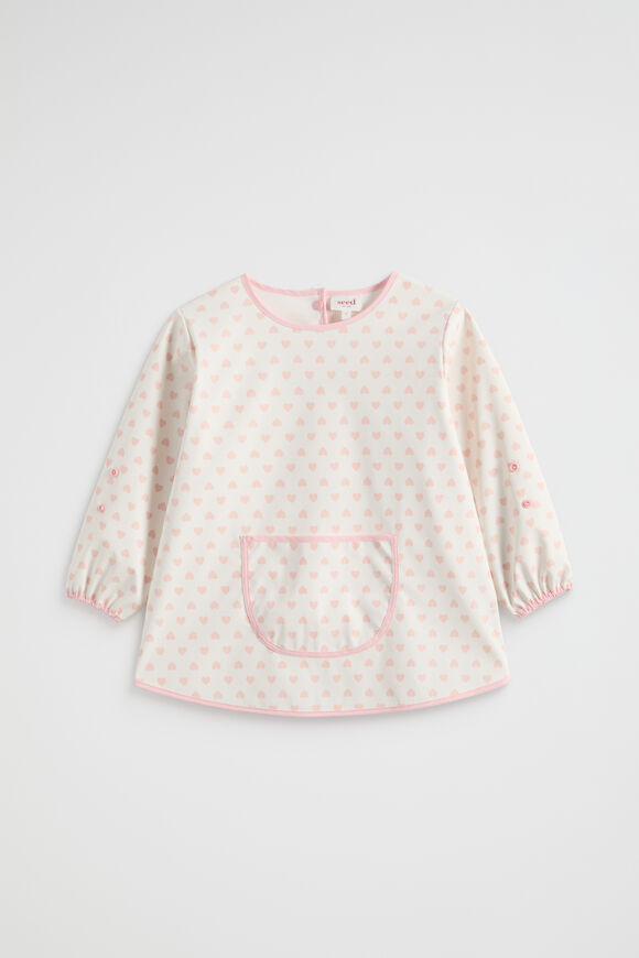 Heart Art Smock Set  Multi  hi-res