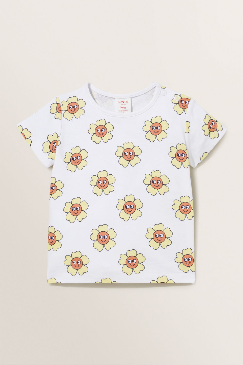 Buttercup Tee  White