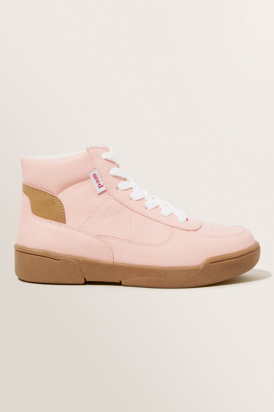 High Top Boot  Dusty Rose