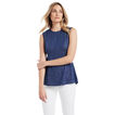 Denim Twill Sleeveless Top    hi-res