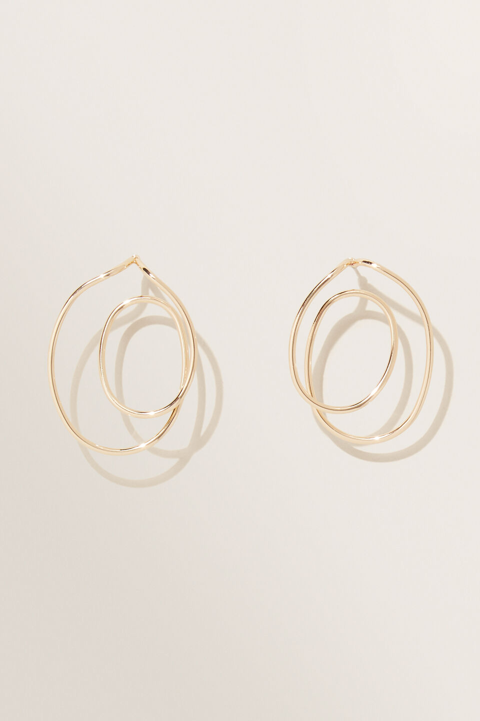 Spiral Earrings  Gold
