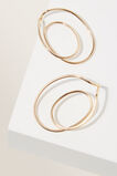Spiral Earrings  Gold  hi-res