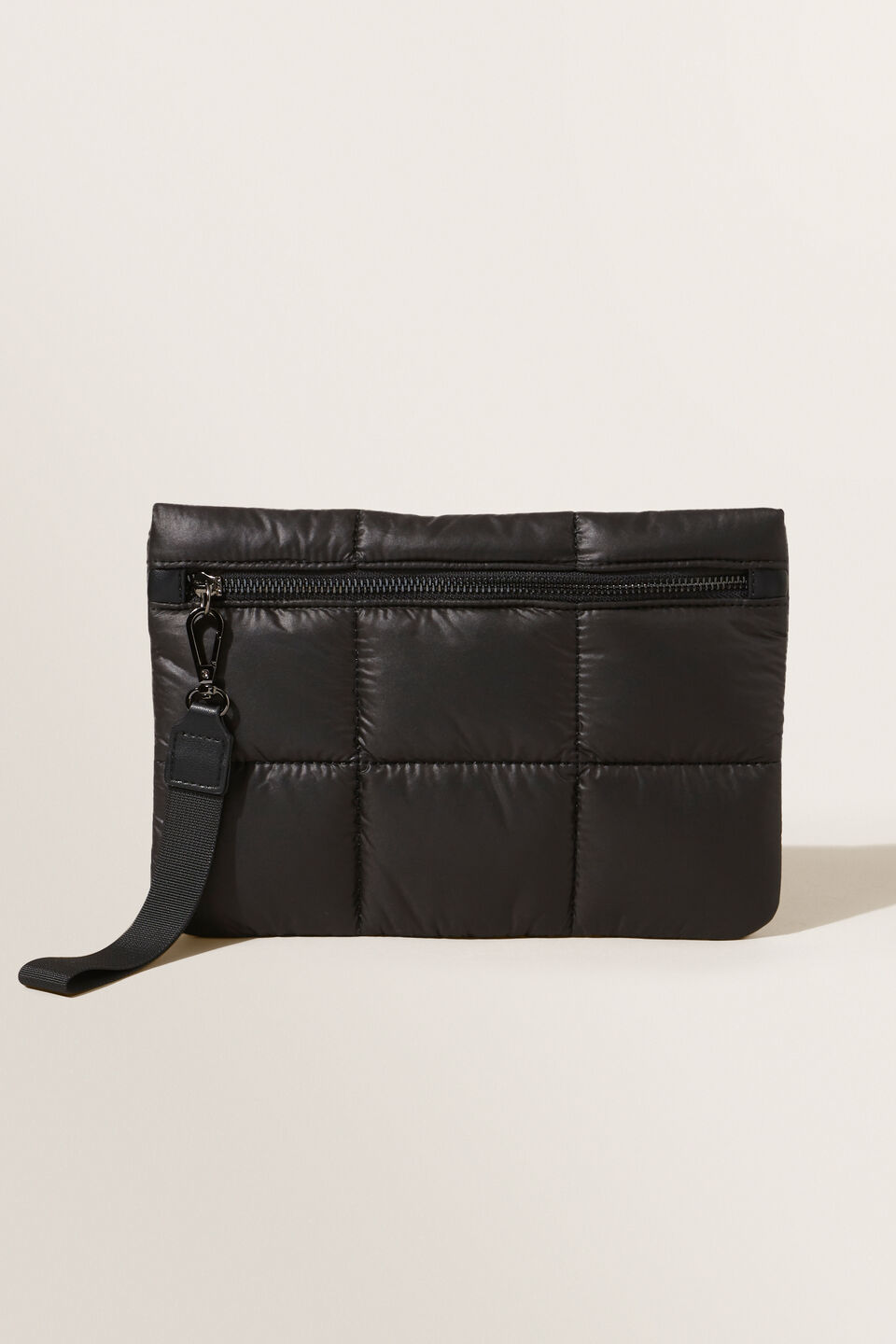 Quilted Pouch  Black