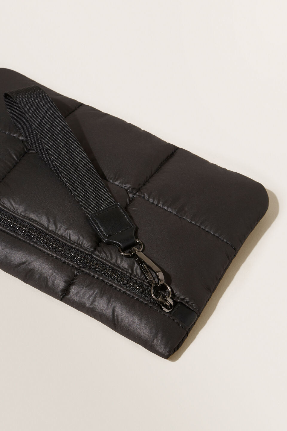 Quilted Pouch  Black