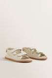 Quilted Footbed  French Beige  hi-res