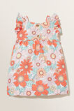 Linen Floral Dress  Clementine  hi-res
