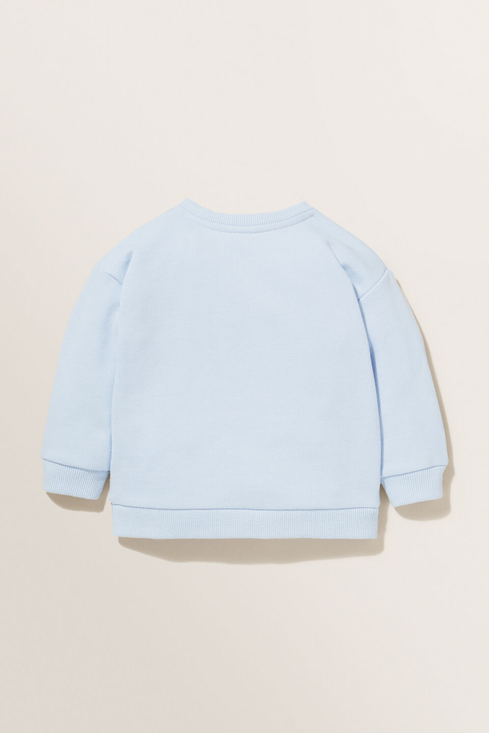 Poodle Sweater  Baby Blue