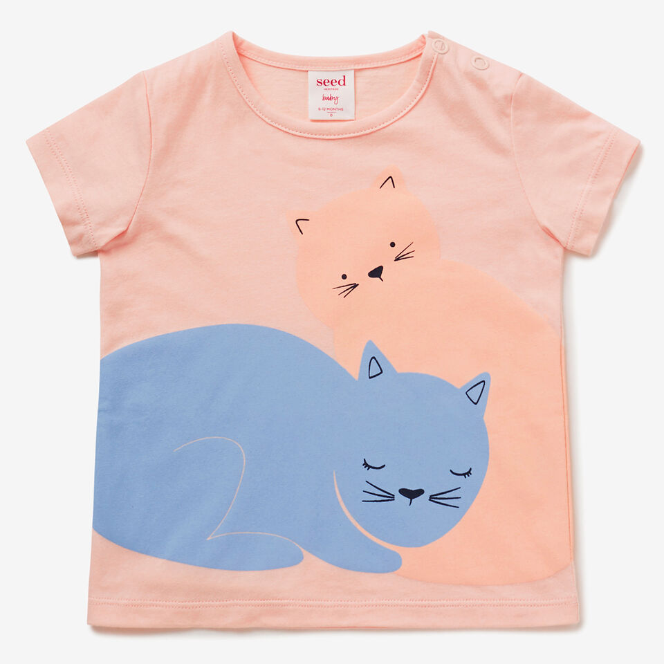 Novelty Kitty Tee  