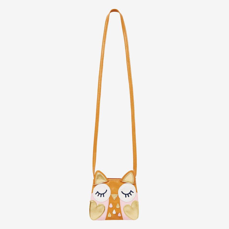 Patchwork Owl Purse  