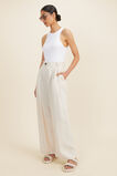 Rib Cut Out Tank  Whisper White  hi-res