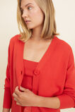 Relaxed Cardigan  Candy Red  hi-res