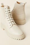 Chloe Lace Up Ankle Boot  Vanilla  hi-res