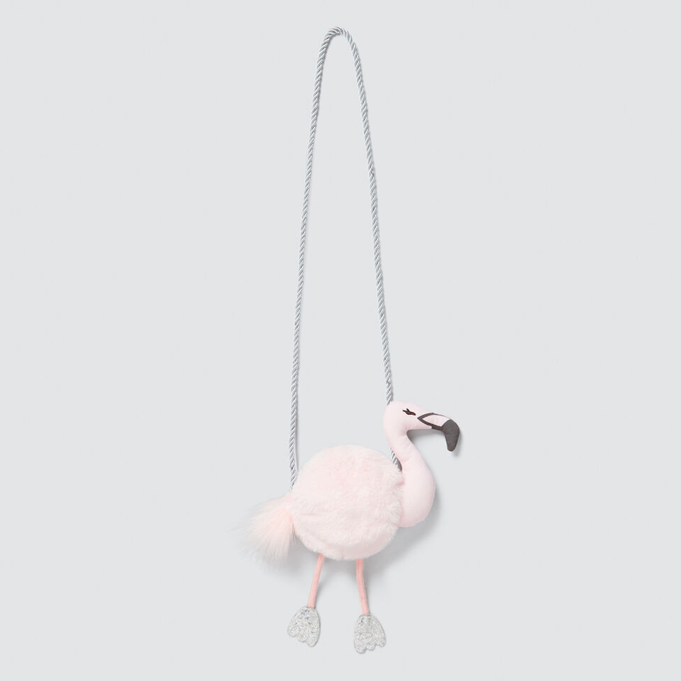Fluffy Flamingo Bag  