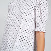 Shirred Sleeve Top    hi-res