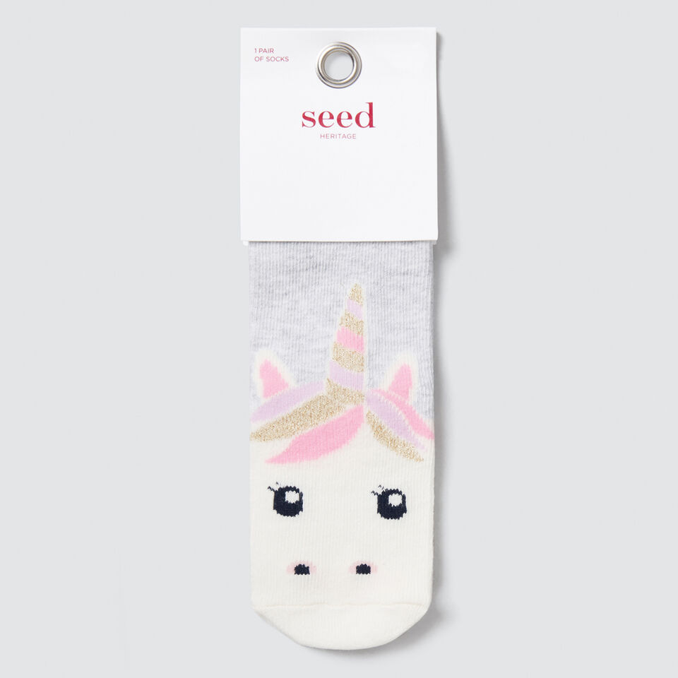 Unicorn Face Socks  