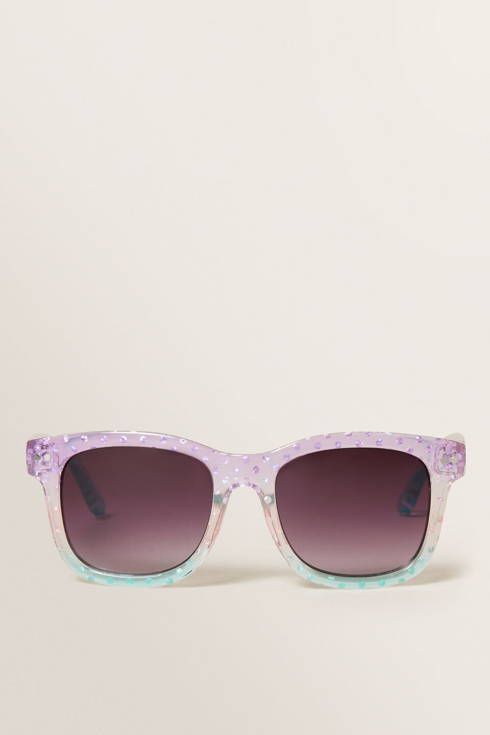 Ombre Foil Spot Sunglasses  