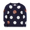 Intarsia Spot Sweater    hi-res