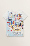 Hong Kong Map Tee    hi-res