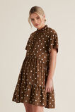 High Neck Spotty Dress    hi-res