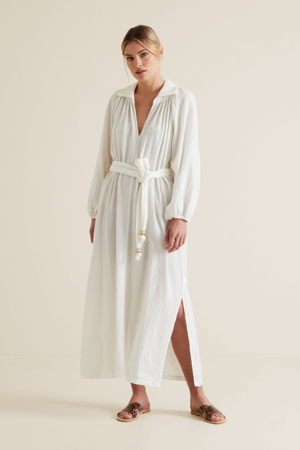 Relaxed Crinkle Maxi  
