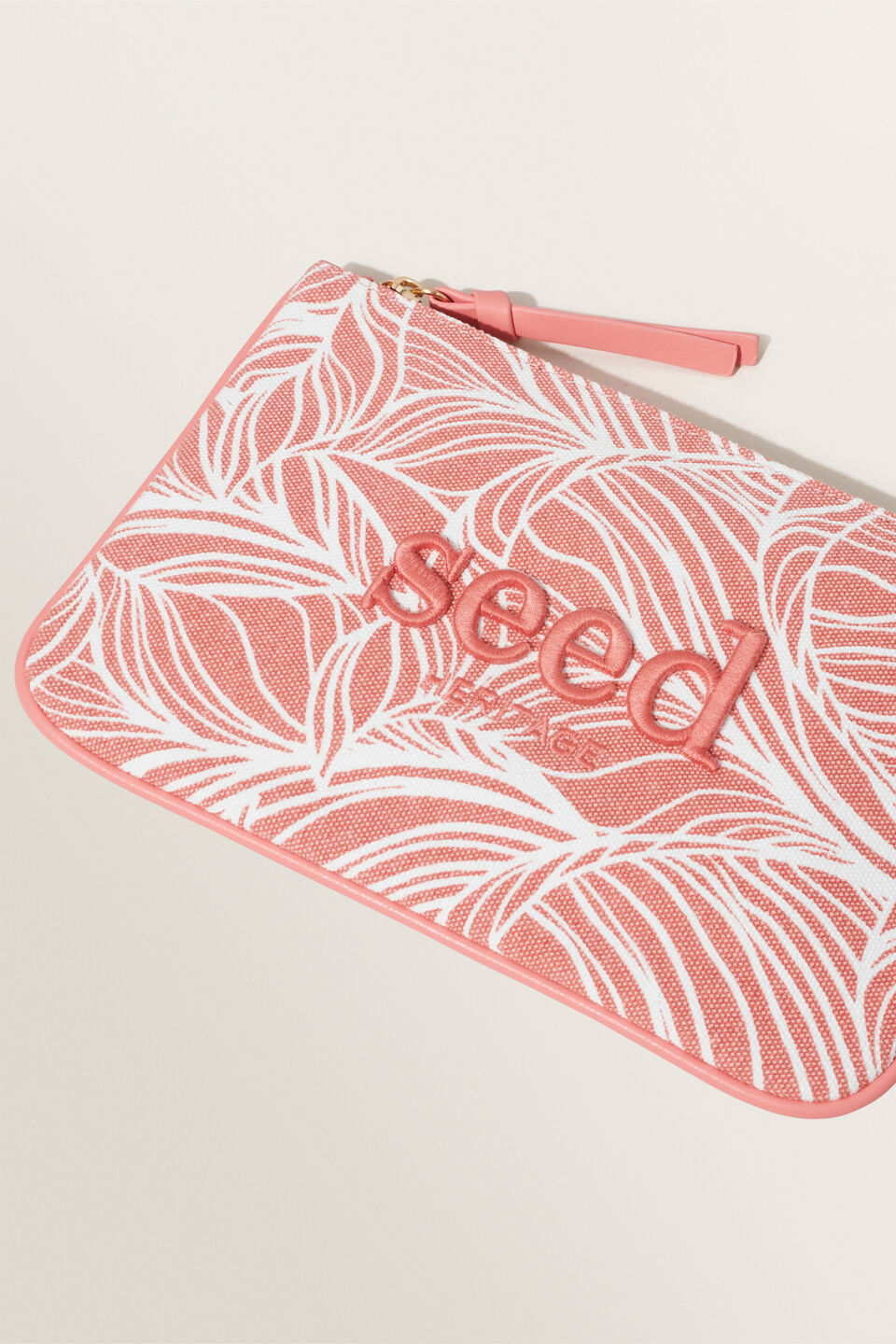 Seed Pouch  Coral Rose